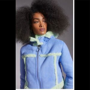 UO Roselyn Faux Shearling 